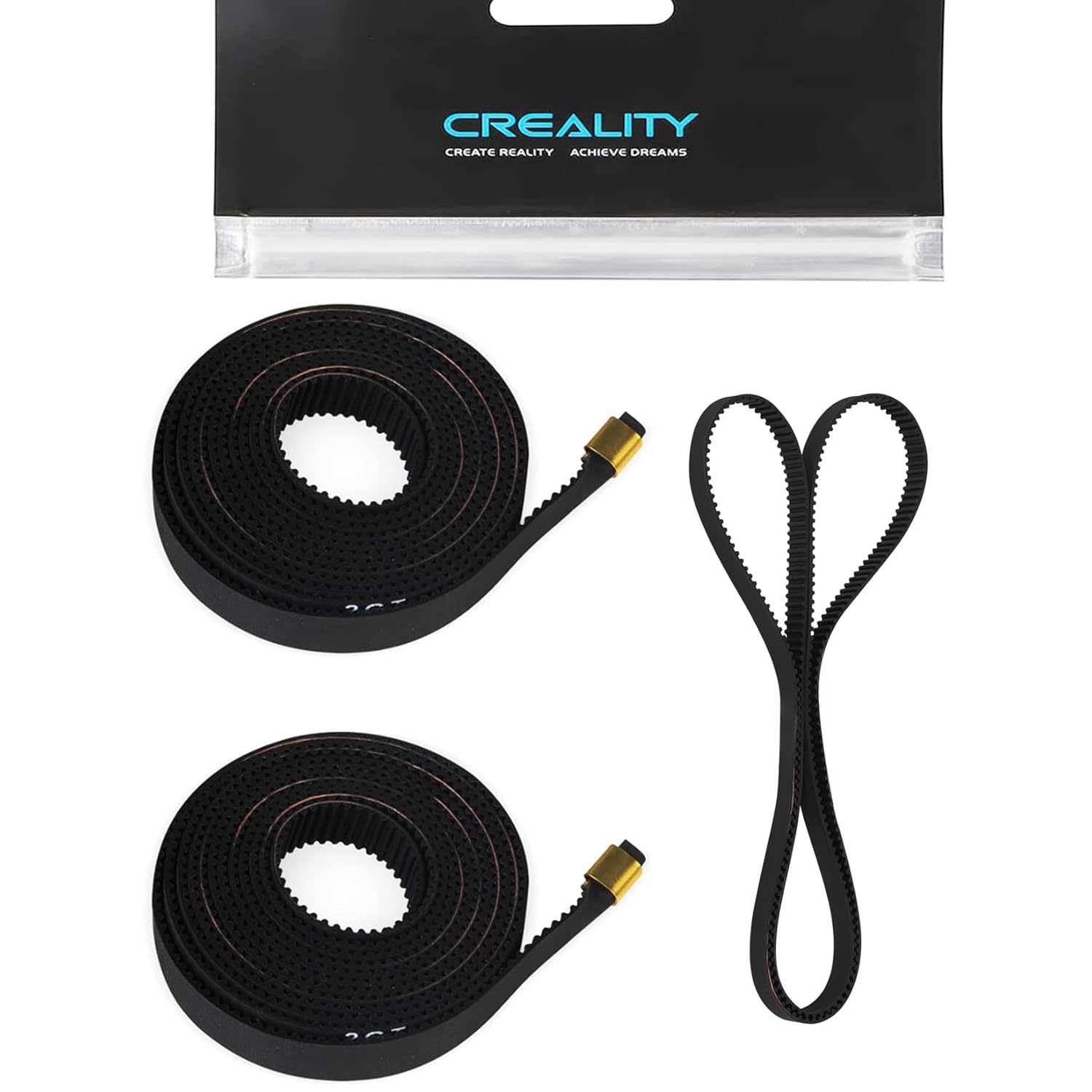 Creality Printer K1 - Creality Ender 3 V3 KE X+Y軸同期ベルトキット、X軸+Y軸とリングタイミングベルトセット（Ender