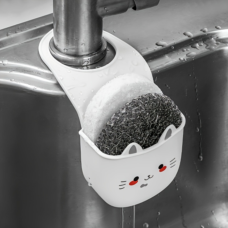 2個入りのかわいい猫型シリコン製蛇口カバー（排水穴付きスポン - Silicone Tap Washer のレビューと価格