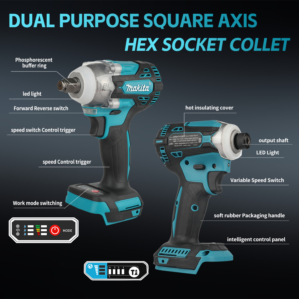マキタ DTW300 ブラシレス充電式インパクトレンチ、DT - Makita Drill Dtw300 のレビューと価格