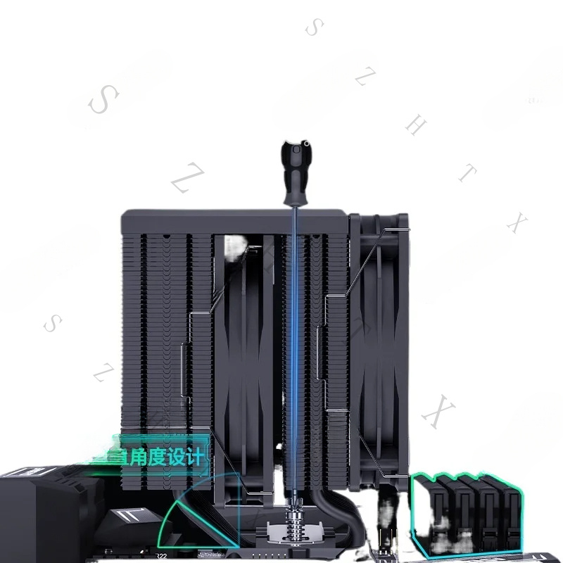 適切なMT880ダブルタワー8ヒートパイプCPUラジエーター - Pipe Freeze Spray のレビューと価格