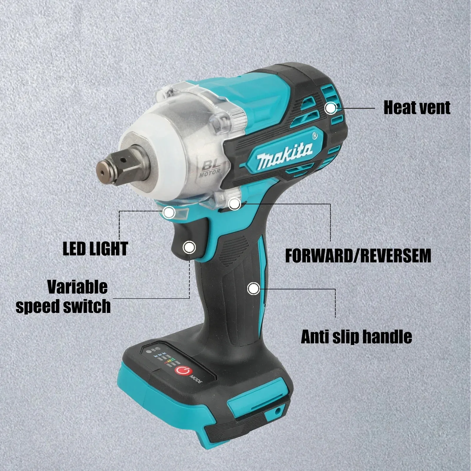 マキタ DTW300 18V ブラシレスコードレスインパクト - Makita Drill Dtw300 のレビューと価格
