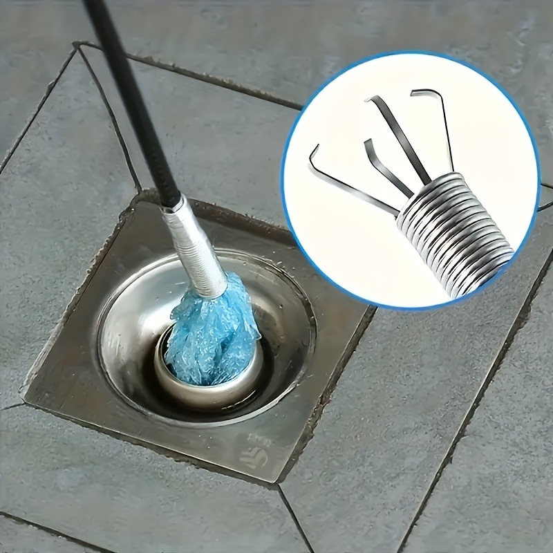 1個入り下水道清掃器、トイレの詰まり解消器 - 家庭用トイレ - Drain Pipe Clip のレビューと価格