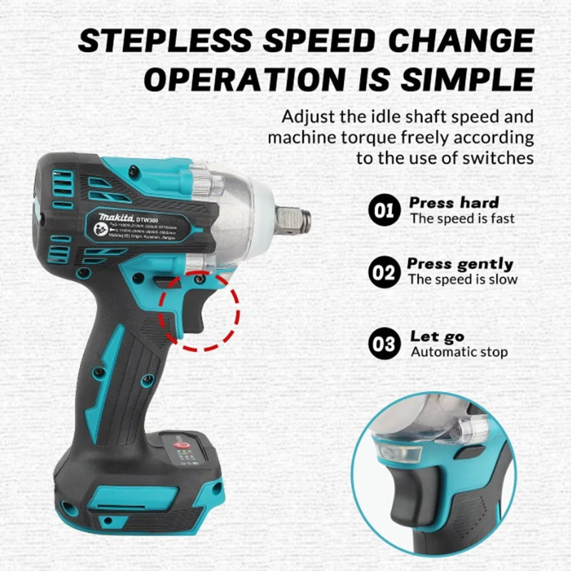 マキタ DTW300 18V ブラシレスコードレスレンチ パ - Makita Drill Dtw300 のレビューと価格
