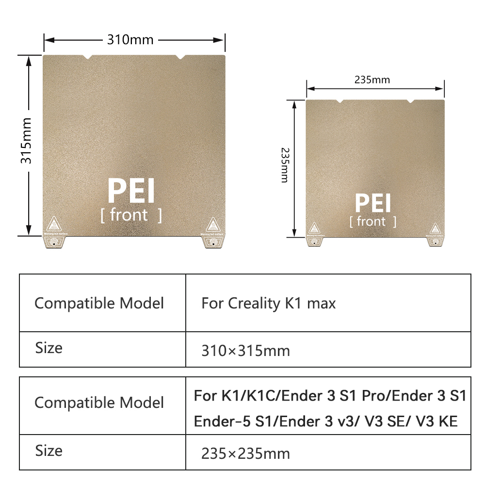 K1 最大ビルドプレート Creality K1C ベッド  - Creality Printer K1 のレビューと価格