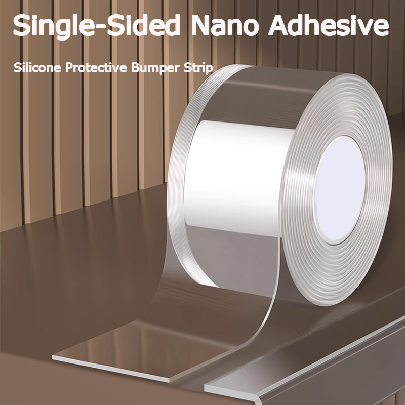 シリコン保護衝突防止ストリップ付き片面ナノ強力粘着テープ、幅 - Silicone Tap Washer のレビューと価格