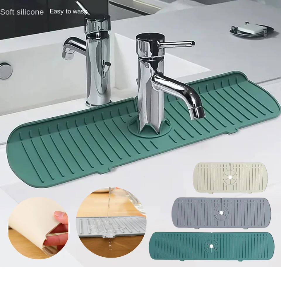 キッチン蛇口スプラッシュパッドシリコン製シンク蛇口スプラッシ - Silicone Tap Washer のレビューと価格