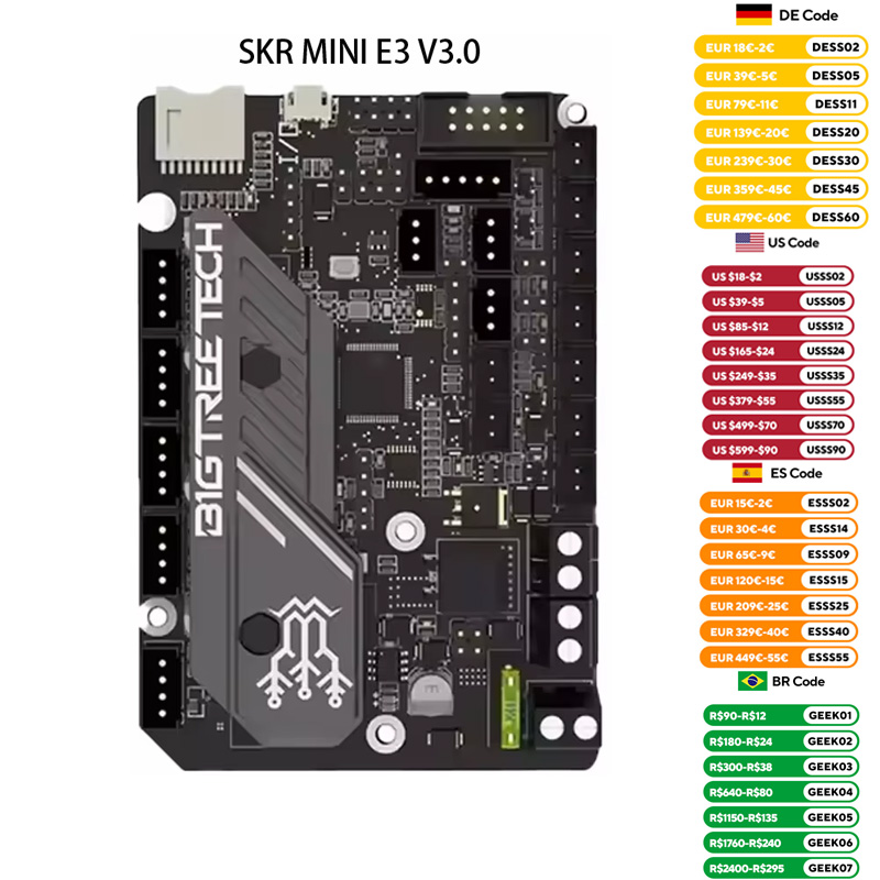 Bigtreetech-3Dプリンター部品 Mini e3  - Creality Printer K1 のレビューと価格
