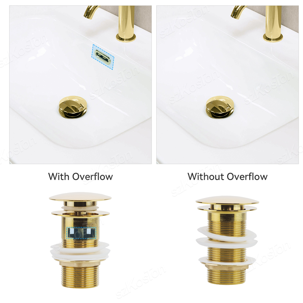 浴室のシンクストッパー洗面器ポップアップ排水プラグカバー廃棄 - Overflow Pipe Clip のレビューと価格